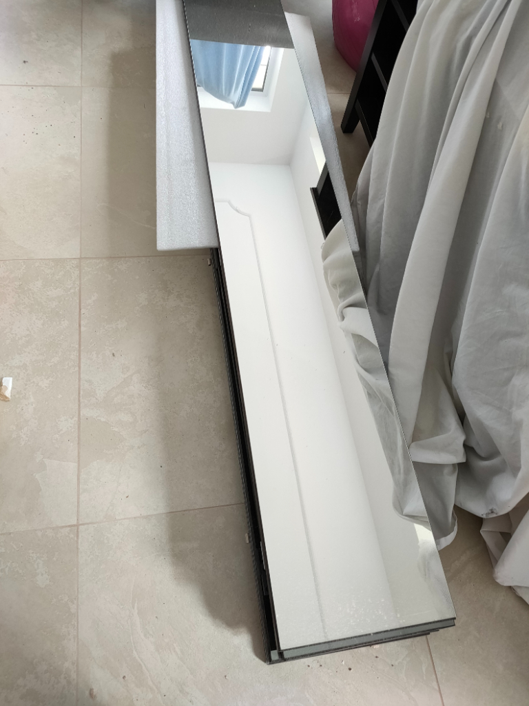 5 mirrored wardrobe doors (Nolte), New