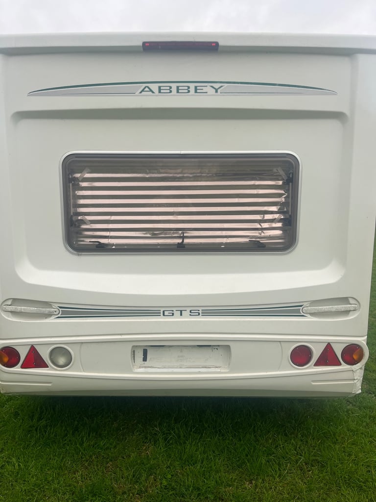 2008 abbey caravan 5 berth Inc motor mover and full awning bargain cheap caravan 