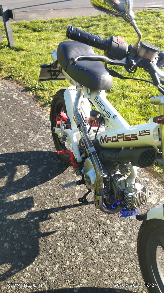 Sachs Madass 125 motorcycle 