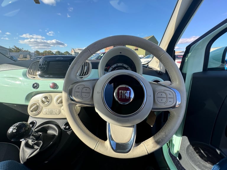 2017 Fiat 500 1.2 Lounge 3dr HATCHBACK PETROL Manual