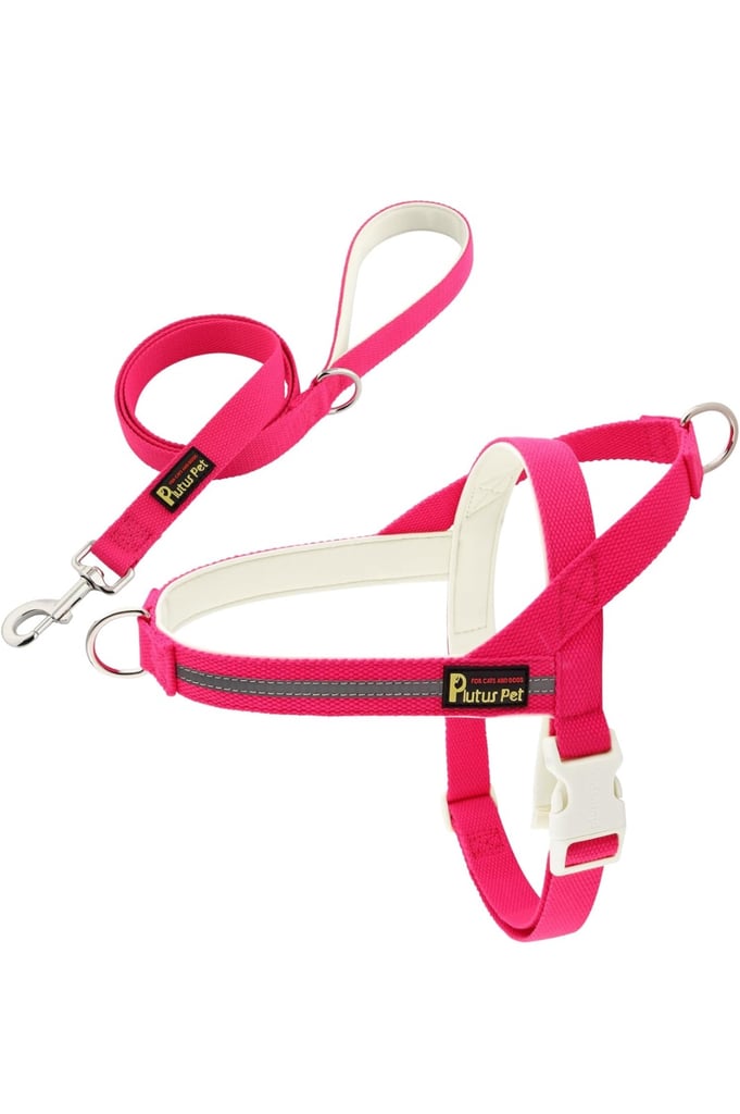 NEW Pets Purest Hot Pink Dog Harness Lead Size Small Set