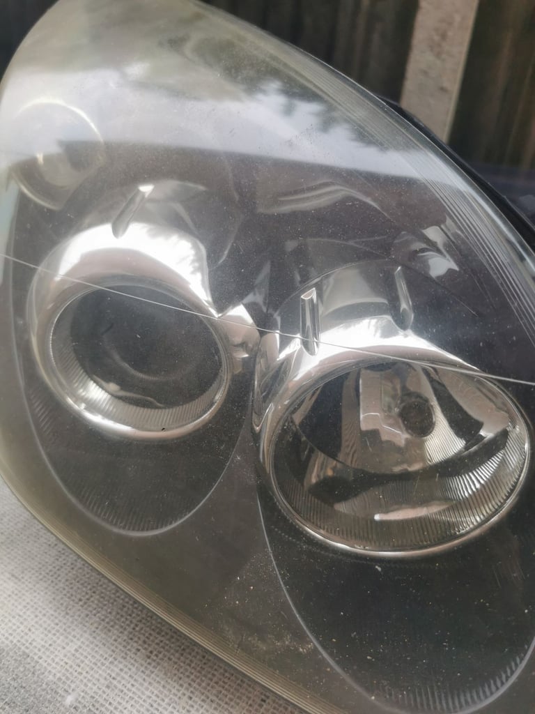 Headlight Vauxhall Vectra C headlamp face lift 