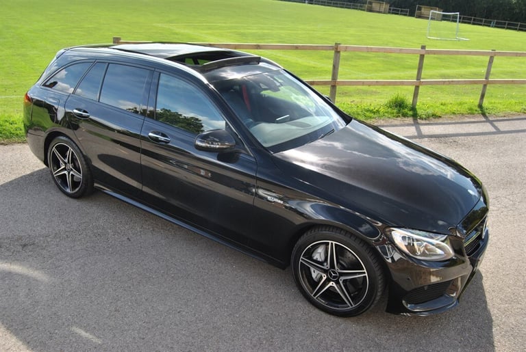 2017 Mercedes-Benz C-Class 3.0 V6 AMG (Premium) Estate 5dr Petrol G-Tronic+ 4MATIC Euro 6 (s/s) (...