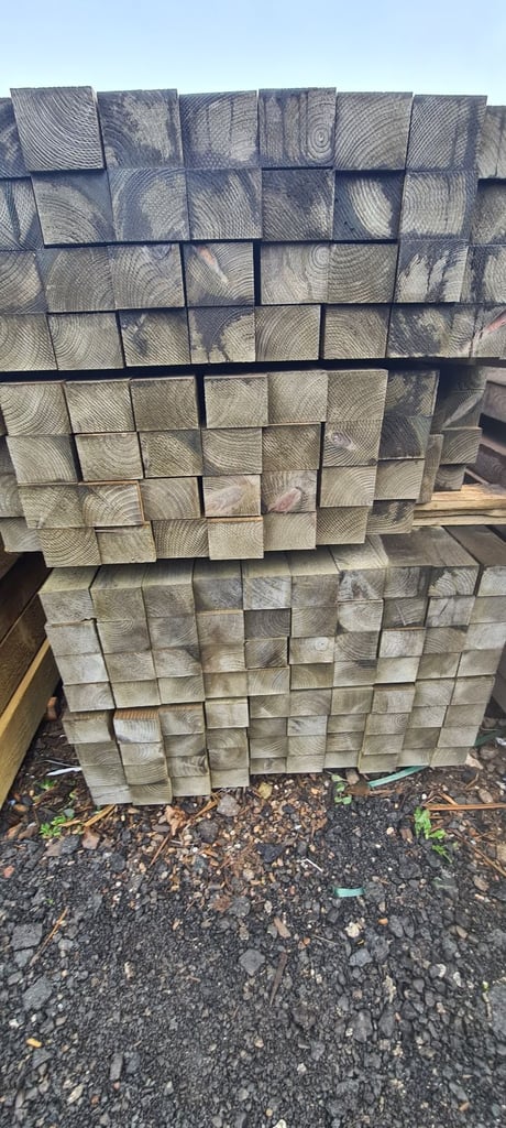 Timber 4x3 posts 