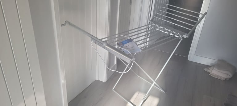 image for Aldi heated clothes airer and cover
