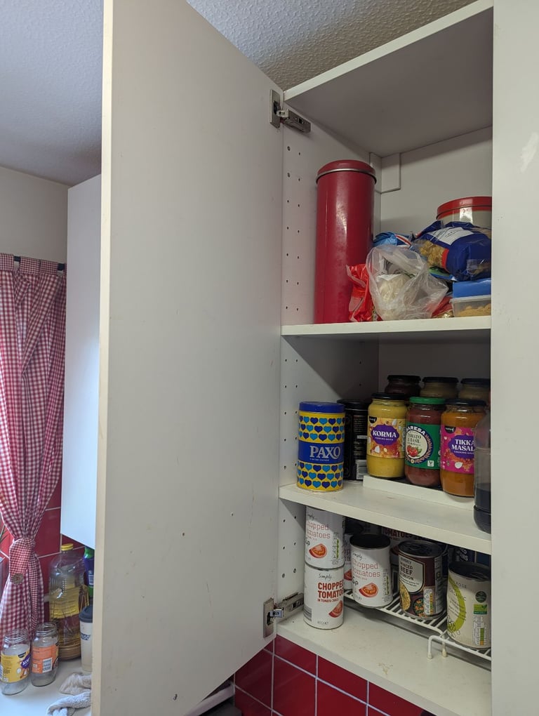 Kitchen cupboards 