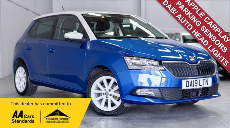 image for 2019 Skoda Fabia 1.0 Colour Edition Hatchback 5dr Petrol Manual Euro 6 (s/s) (75 ps) Hatchback Pe...