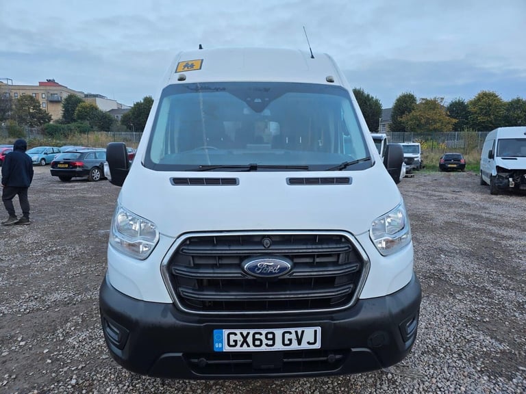 2019 Ford Transit 2.0 460 EcoBlue Trend RWD L4 High Roof Euro 6 (s/s) 5dr (17 Seat, DRW) Minibus ...