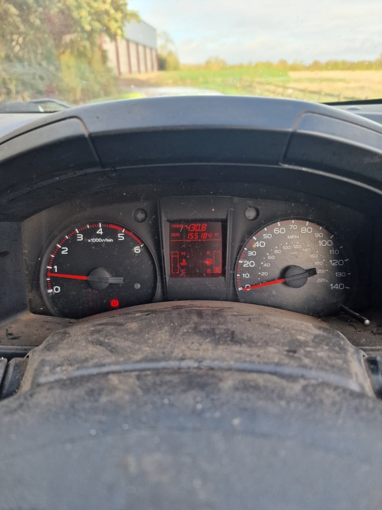 2016 Isuzu D-Max Red LWB 5 Seat Double Cab  Drives Perfect  12mth MOT  Clean