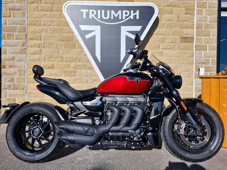 2025 75 plate Triumph Rocket 3 GT Storm - 1 private owner - Just 612 miles