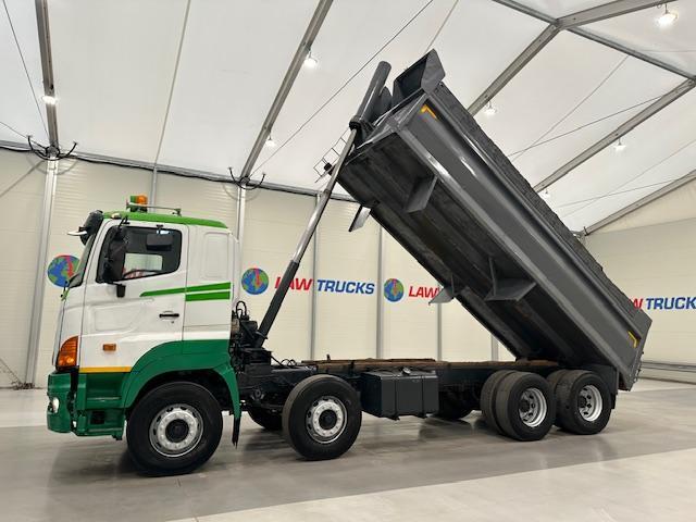 Hino 3241 700 8x4 Sleeper Cab Steel Tipper