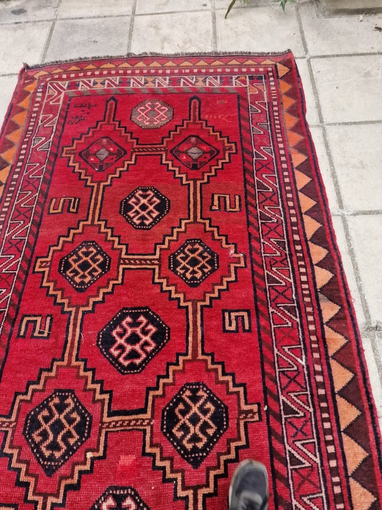 Large Size Handmade Antique Persian Rug 