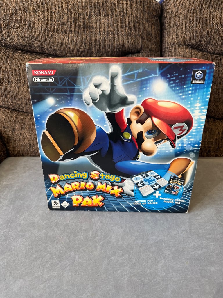 image for Dancing stage Mario mix pak Nintendo GameCube 