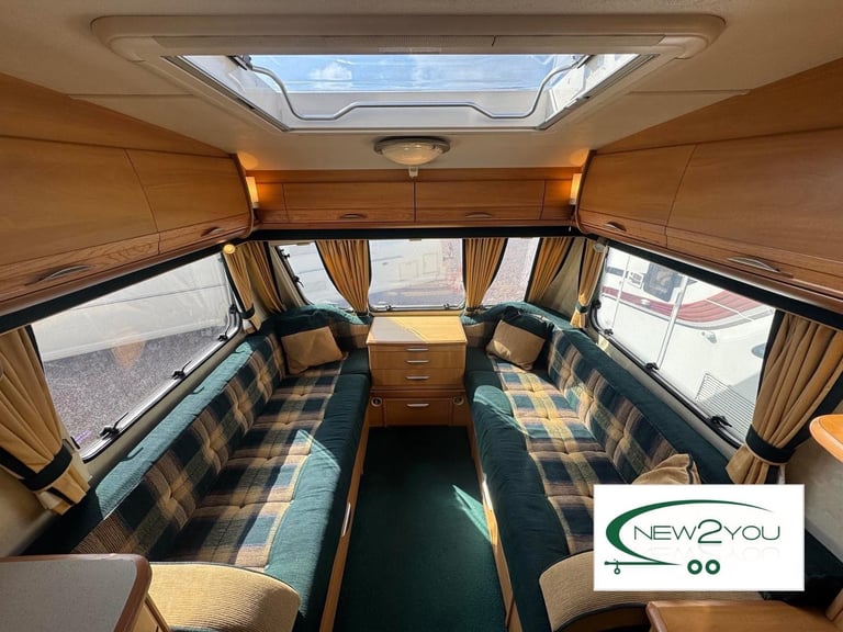 2002 Swift Conqueror 580 LUX 4 Berth Caravan - STOCK E187