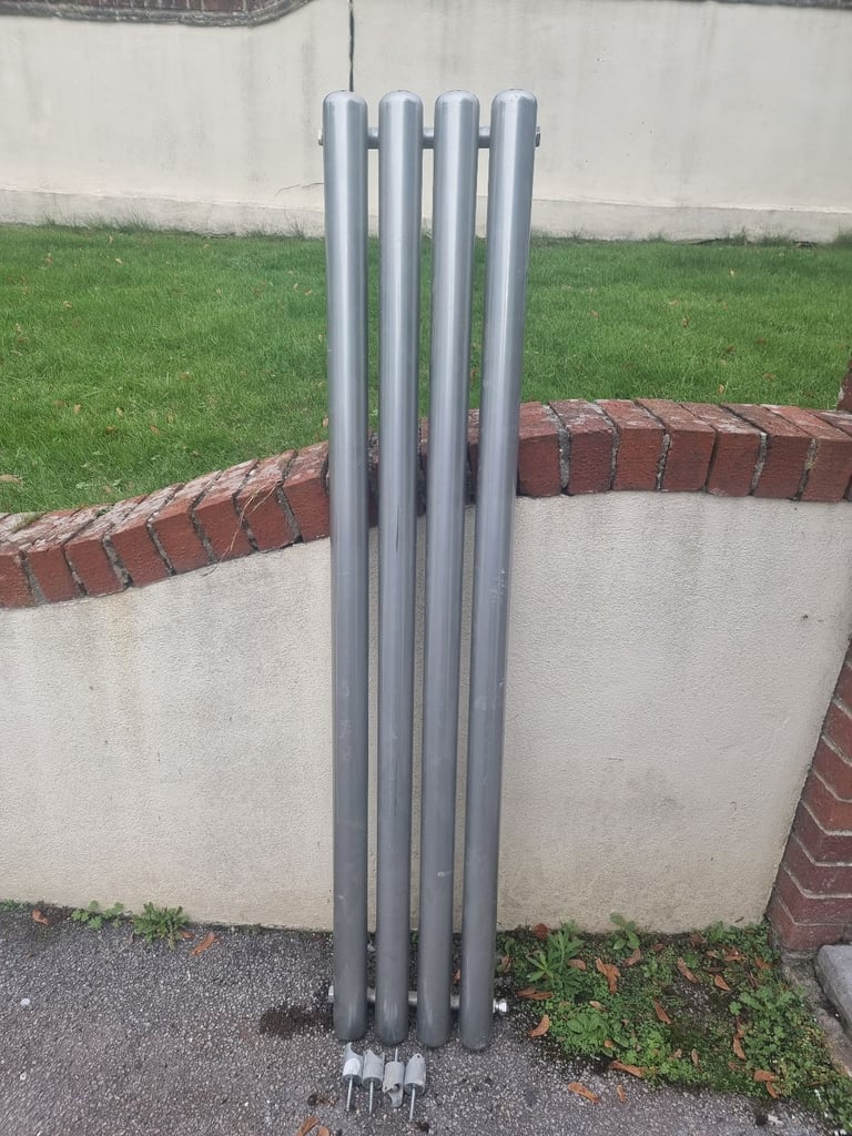 Silver colour radiator 