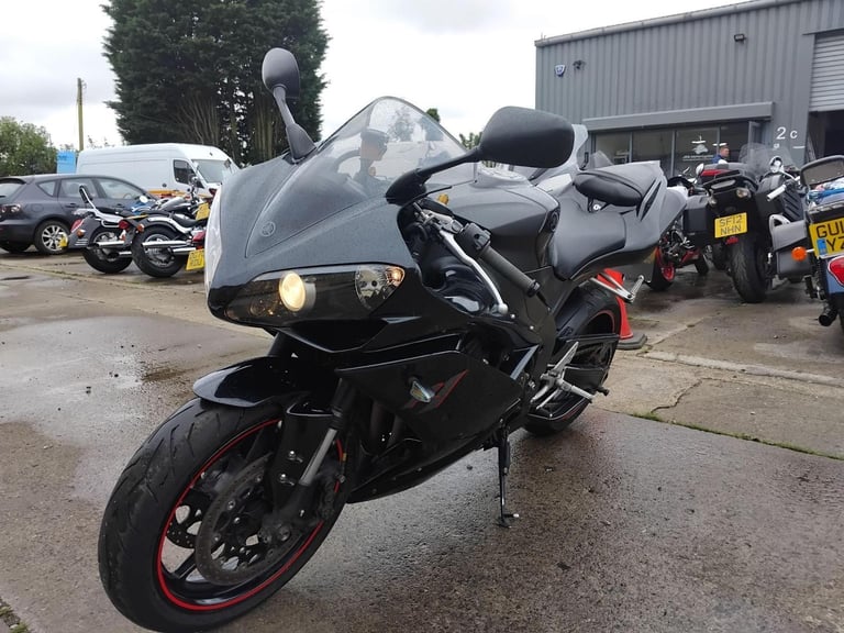 2007 56 YAMAHA YZF R1 07 4C8 SUPERBIKE 1000 BLACK NEW MOT HPI CLEAR YZFR1