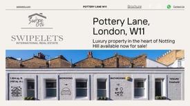 Pottery Lane, London, W11 Luxury property in the heart of Notting Hill available now for sale!