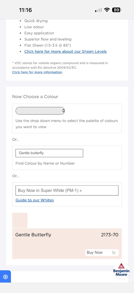 Brand new Benjamin Moore Ultra Spec 500