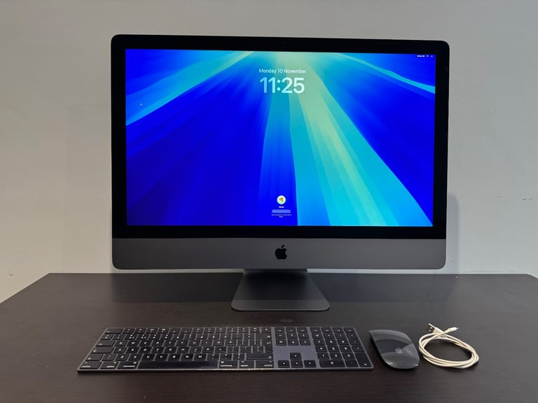 💻 iMac Pro 2017 27” Retina 5K – 8-Core Xeon W, Vega 56, 64GB RAM, 1TB SSD – Near Mint, Boxed ✨