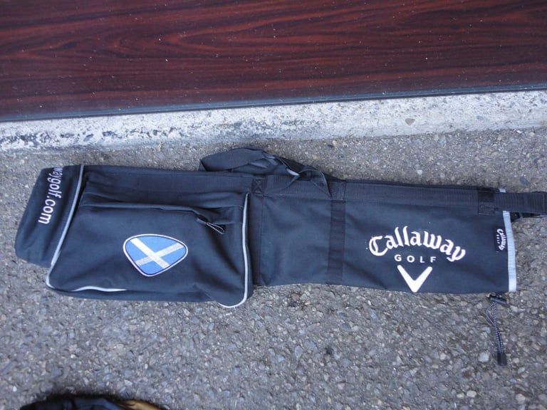 Golf cart trolley, pencil bags, wilson, cobra, callaway various prices