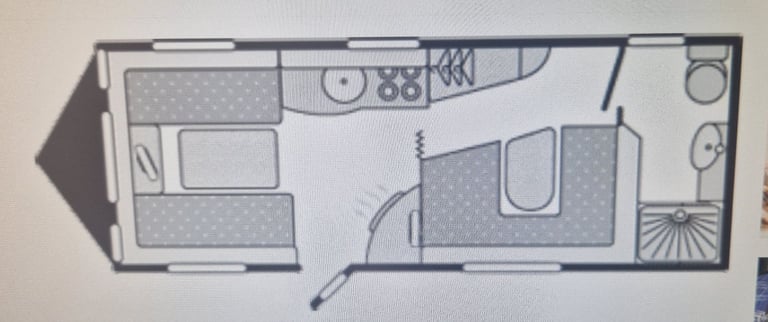 Swift Charisma 545- 2011 - 4 Birth Caravan with Awning and Motor Mover