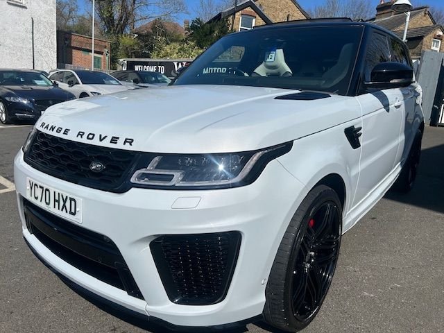 2020 70 LAND ROVER RANGE ROVER SPORT 5.0 P575 V8 GPF SVR SUV 5DR PETROL AUTO 4WD