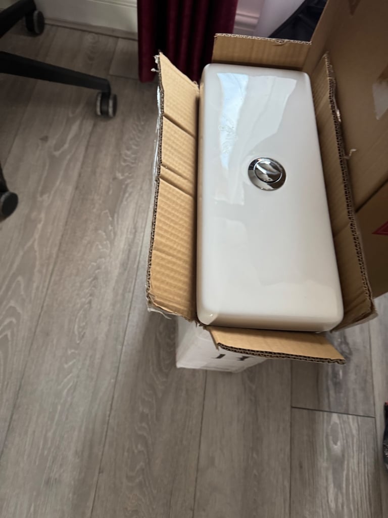 Mode Tate Rimless Close Coupled Toilet with Soft Close Seat