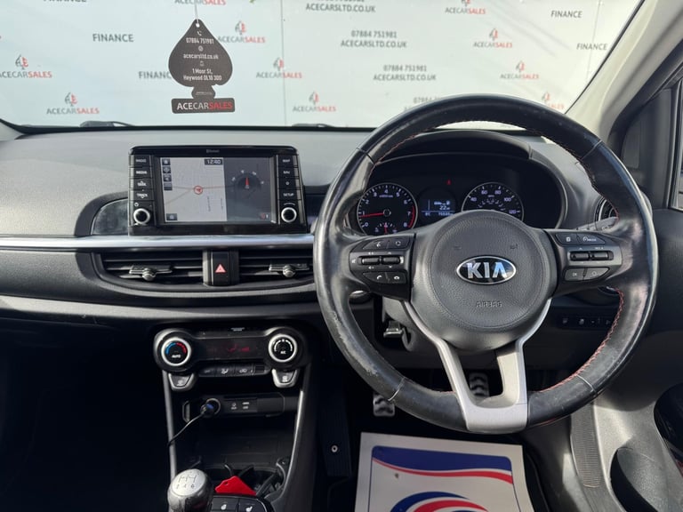 2017 Kia Picanto 1.25 GT-Line S Euro 6 5dr HATCHBACK Petrol Manual