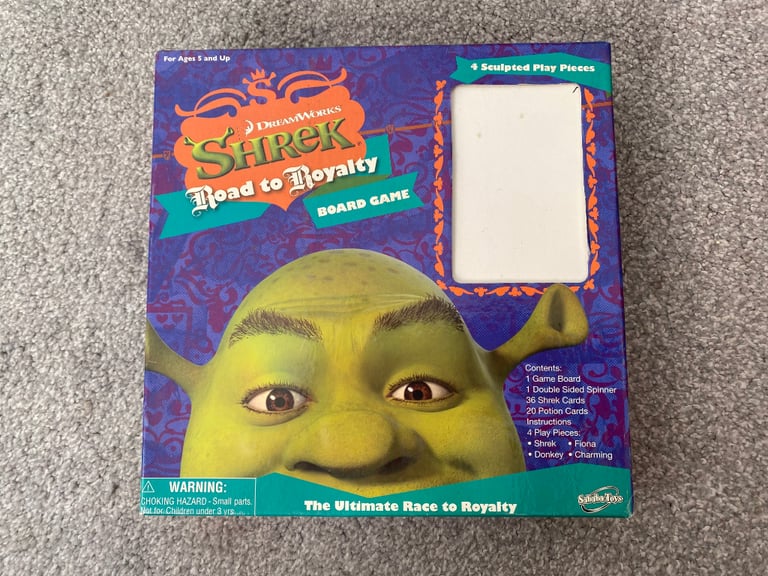 Shrek Road to Royalty Board Game, Board Game