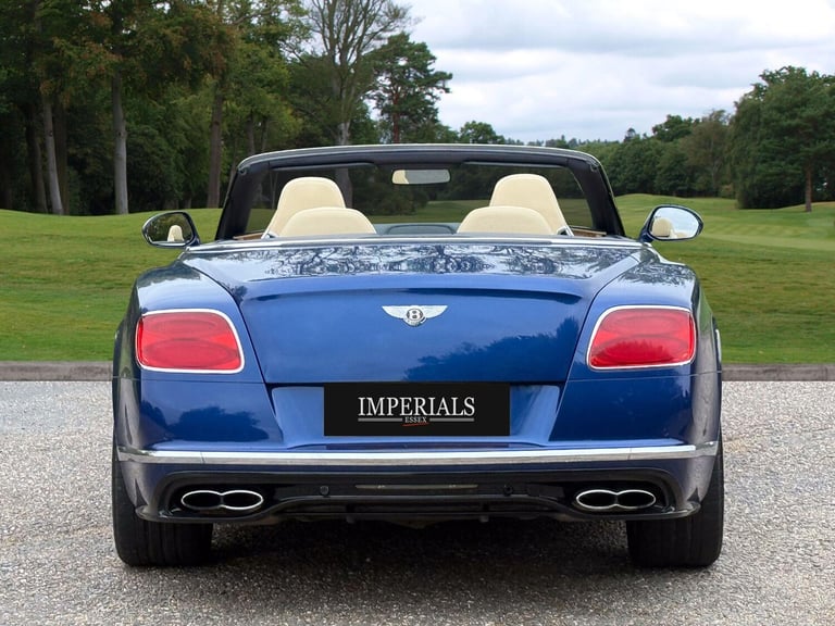 2017 Bentley Continental 4.0 V8 GTC S Auto 4WD Euro 6 2dr CONVERTIBLE Petrol Automatic