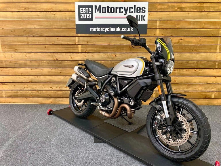 SUPERB 2020 DUCATI SCRAMBLER 1100 PRO, ONLY 6202 MILES, FSH