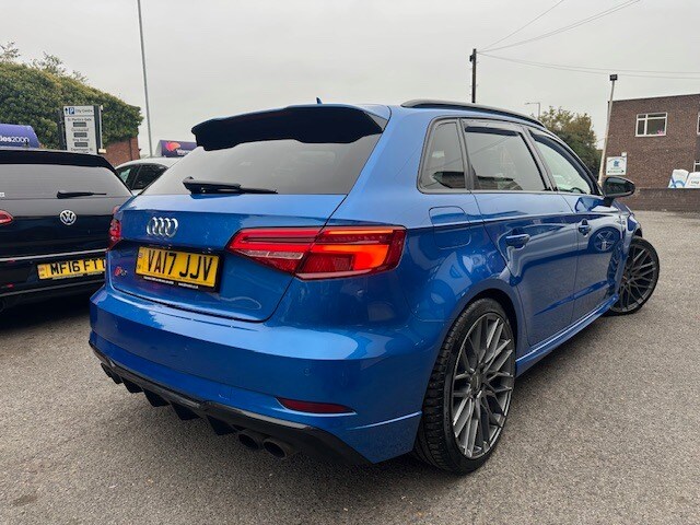 2017 Audi A3 2017 17-Reg Audi S3 TFSI Quattro Black Edition 5dr S Tronic Auto,FSH!!! HATCHBACK Pe...