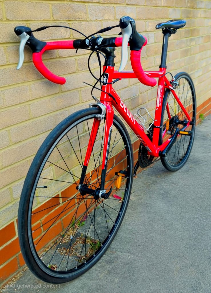 B'TWIN TRIBAN CARBON FIBRE ROAD BIKE 54CM21 MD 