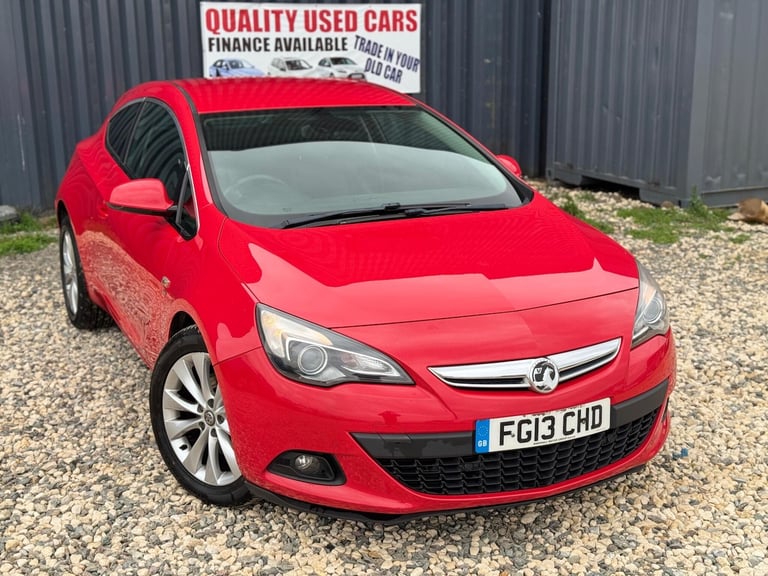 2013 Vauxhall Astra GTC 1.4T SRi Euro 5 (s/s) 3dr HATCHBACK Petrol Manual