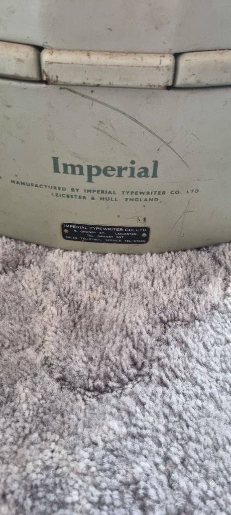 Imperial 66 typewriter 