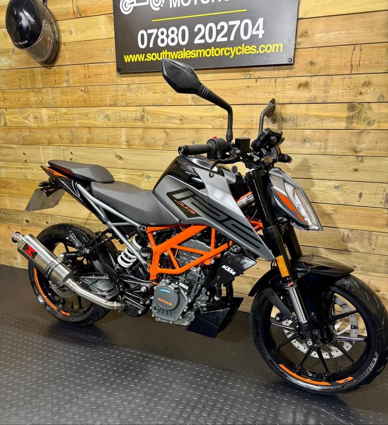 KTM 125 Duke / 2021 model / only 7.5k miles 
