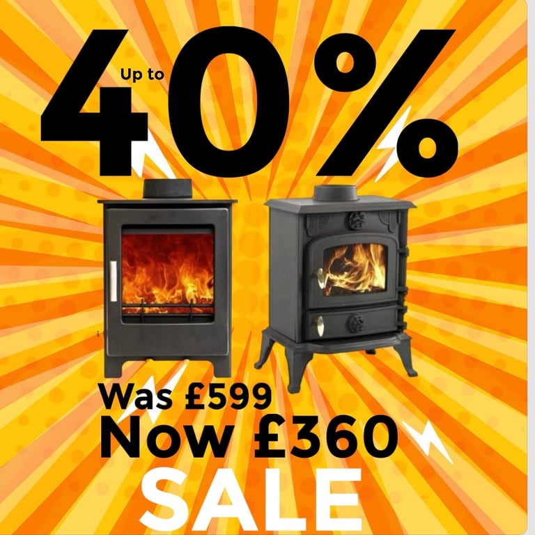 Eco design fire stoves wood burning multifuel 40%off 
