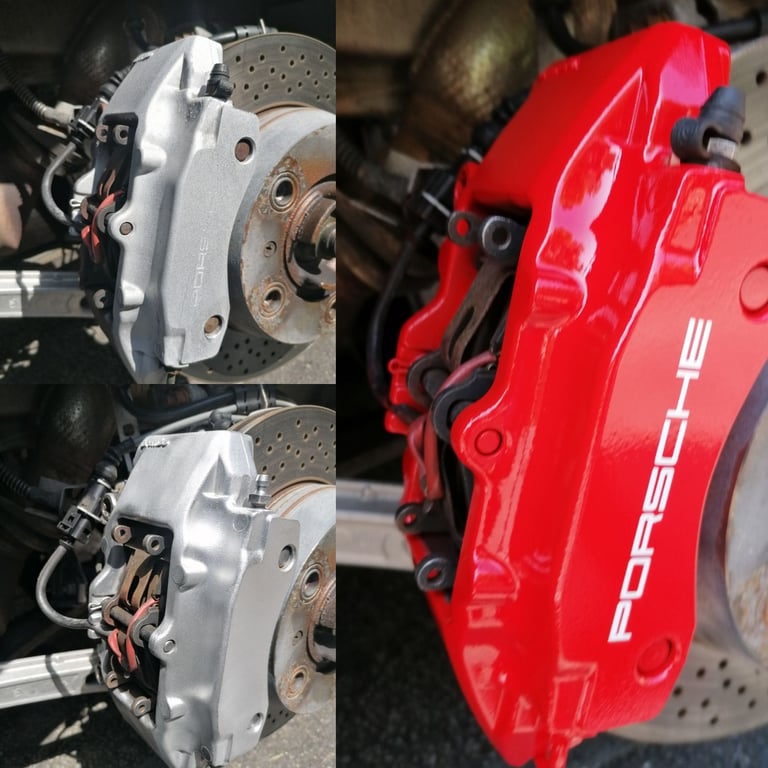 Porsche brake calipers 