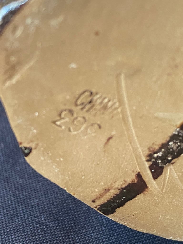 A scarce collection of 6 pieces of Chinese handcrafted clay pieces of Mudmen characters