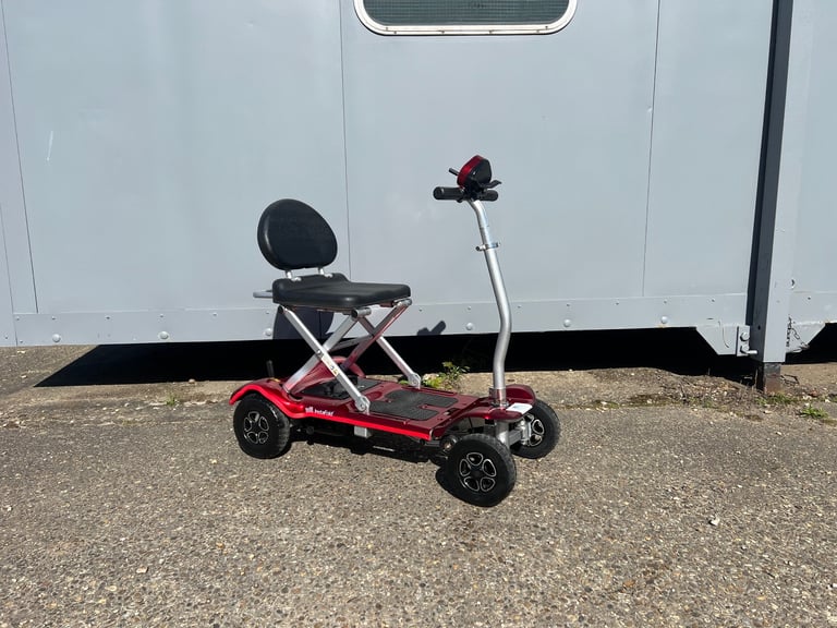 💥Ultra Lightweight Lithium Auto Folding Mobility Scooter Car Boot Transportable Warranty💥
