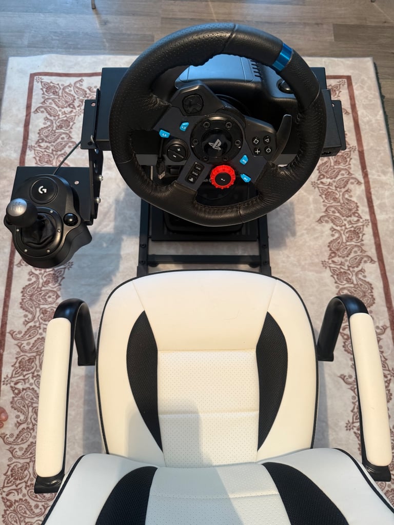 image for Logitech G29 complete steering wheel setup PlayStation & PC