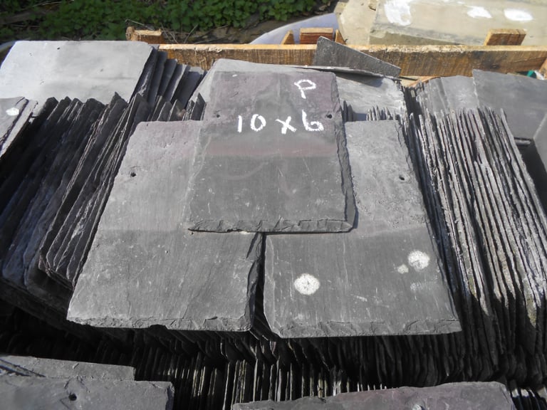 Reclaimed Quality Welsh Roofing slates Most sizes available tiles ridges etc 