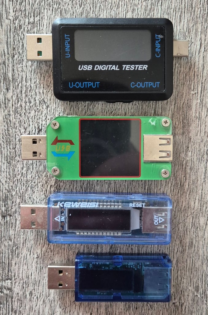USB Tester Bundle 4pcs