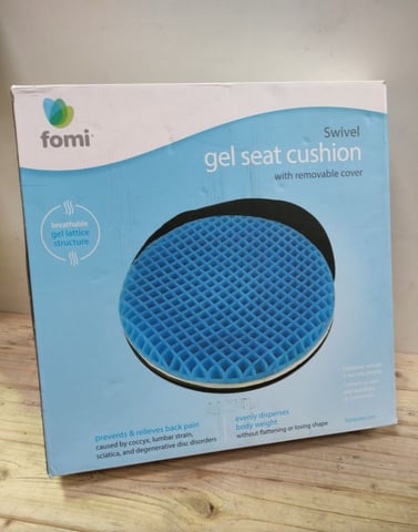 FOMI Premium Firm Swivel Gel Seat Cushion. BRAND NEW, in Paisley,  Renfrewshire