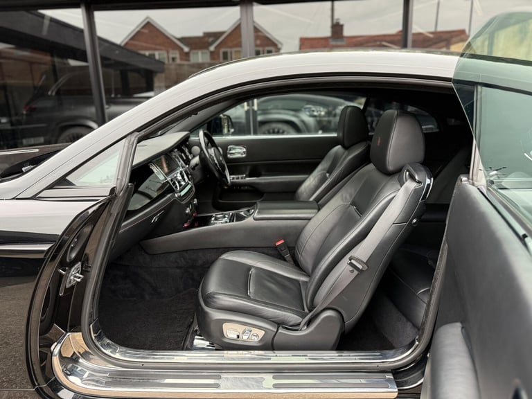 ROLLS ROYCE WRAITH 6.6 V12 PETROL COUPE AUTO 2014 [64] BLACK