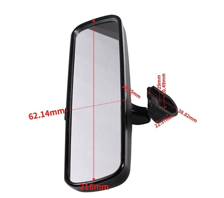 Interior Rear View Mirror Car Mirror Compatible With Ford Focus Fiesta Focus C-Max