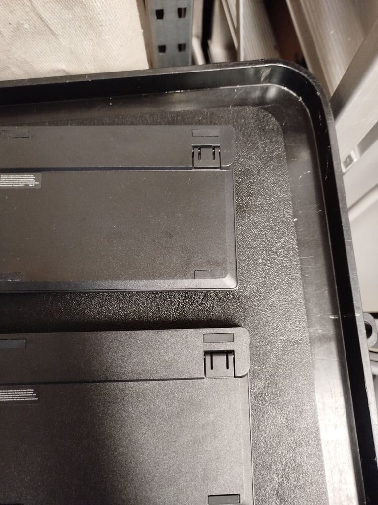 2 X HP wired  desktop 320K Keyboard with NUMERIC Wired USB Black QWERTY