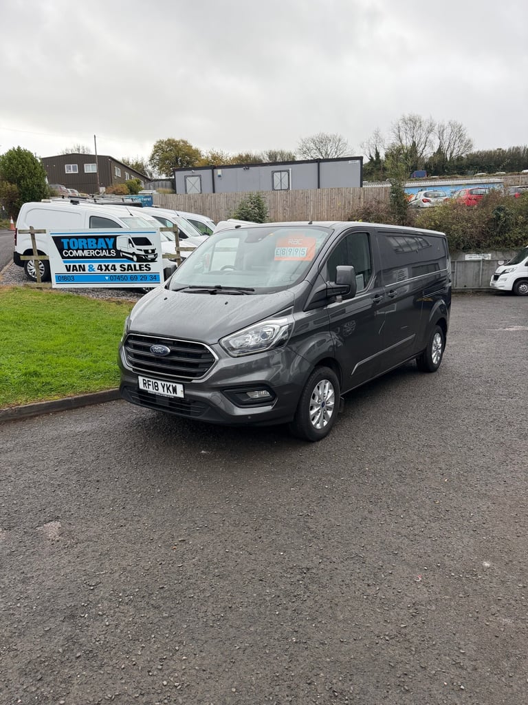 2018 Ford Transit Custom 2.0 EcoBlue 130ps Low Roof lwb Limited Van PANEL VAN Diesel Manual