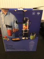 Nutribullet RX, black, 1.3L 1700w for sale, never used, as new with receipt