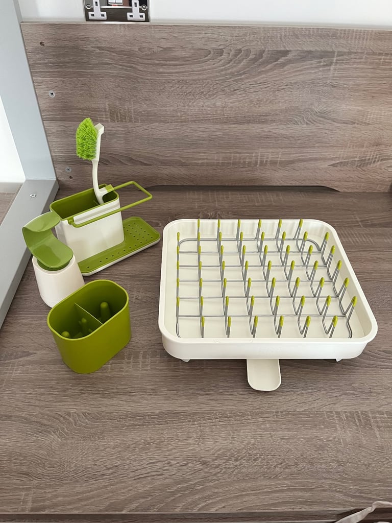 Expandable Dish Drainer+Soap dispenser+Organiser